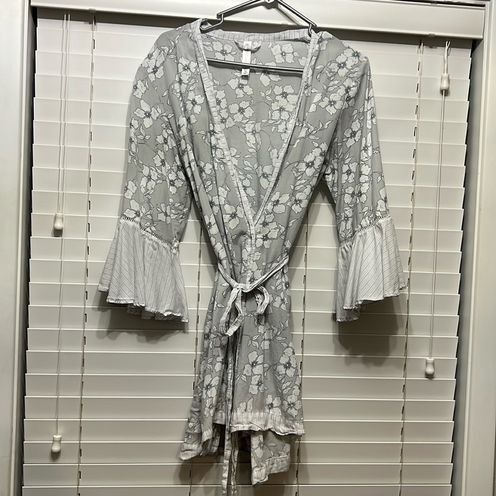 Floral Wrap Top